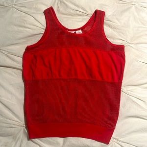 Vintage 80’s Gitano mesh tank top